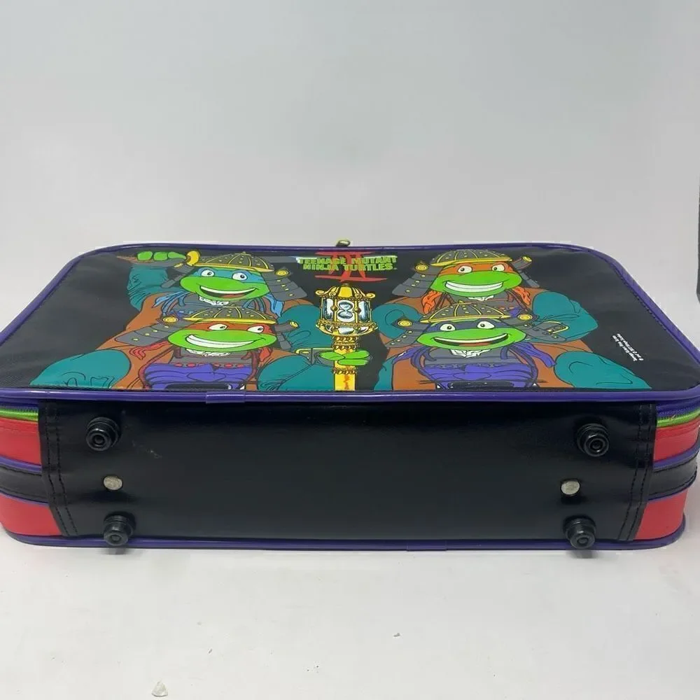 VTG Teenage Mutant Ninja Turtles 3 Movie Suitcase 1993 Vintage TMNT Rare HTF